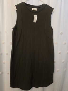 Maurices Olive Sleeveless Tank Dress Size Small Nwt!